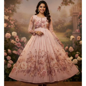 Prakriti Sunshine Bloom Anarkali Set