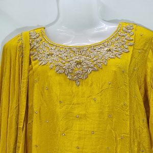 Alternative view of Swarna Golden Glow Salwar Suit Set